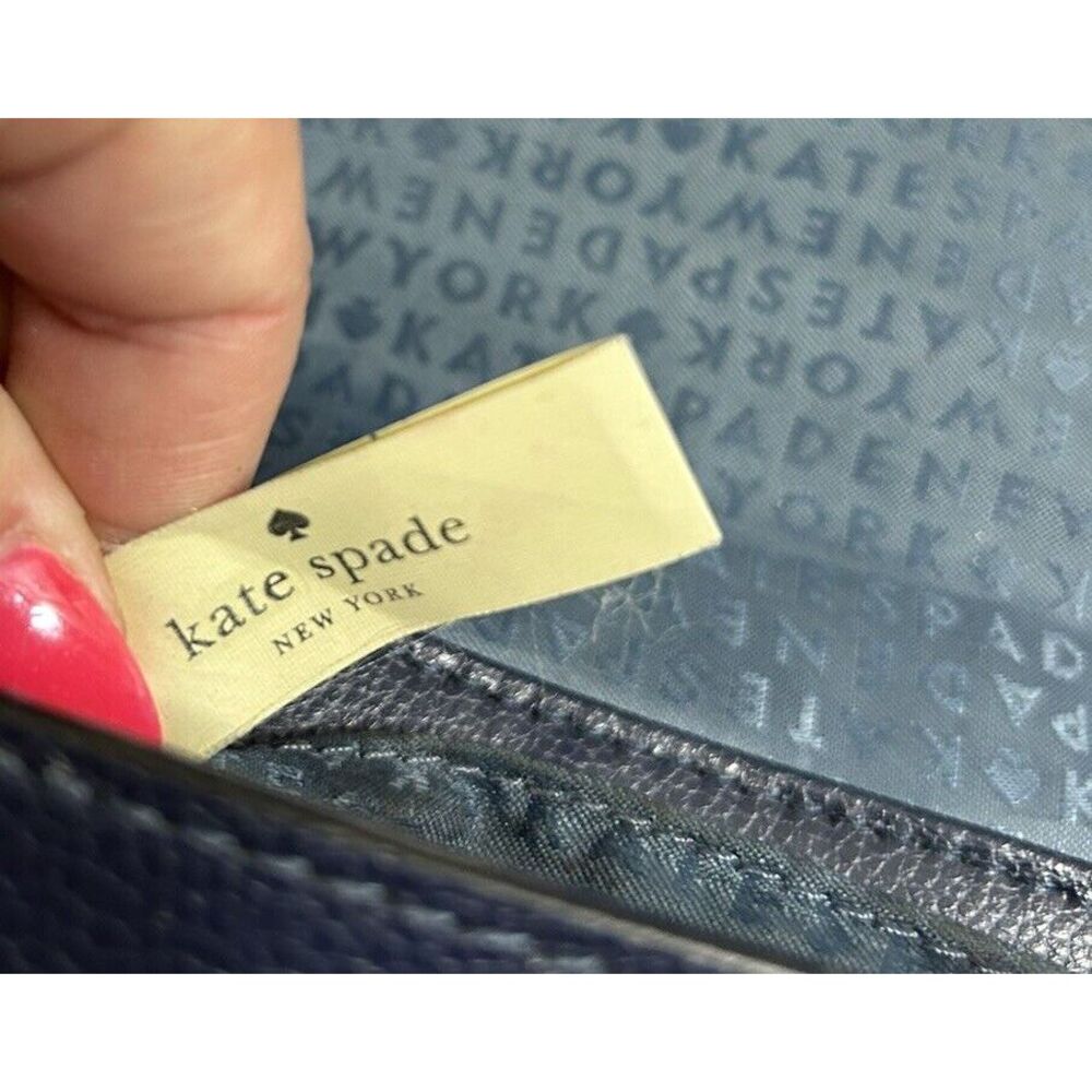 Kate Spade‎ Blue Patterson Drive Kailey Shoulder Bag READ - Picture 8 of 11